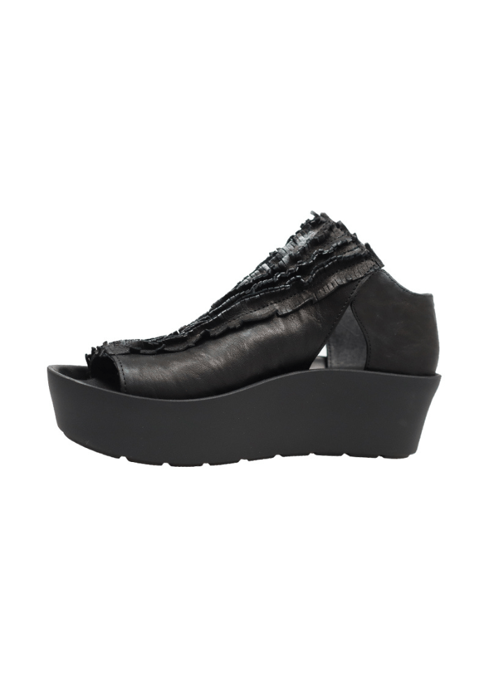 PapuceiPapuccei Pippin Wedge SandalSandalsBlack - Blue Water Clothing