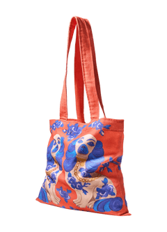 PowderPowder Canvas Tote Bag Splendid SpanielsAccessories - Blue Water Clothing