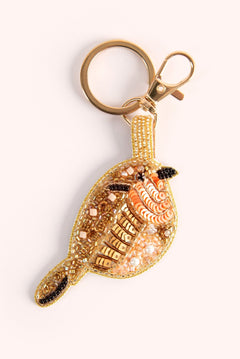 PowderPowder Beaded Keyring NEWAccessories - Blue Water Clothing