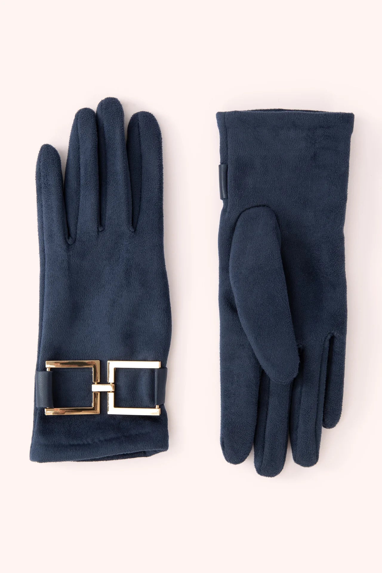 PowderPowder Dana Faux Suede Gloves NEWAccessoriesNavy - Blue Water Clothing
