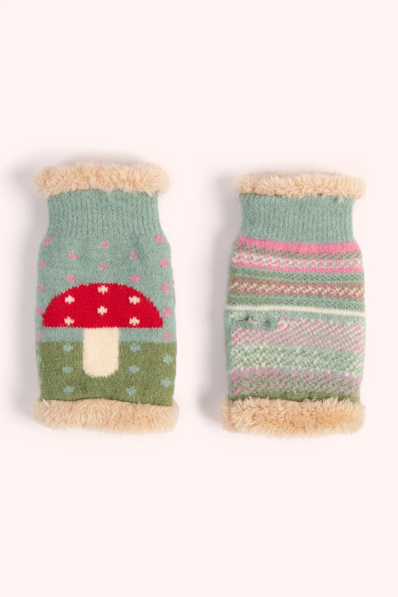 PowderPowder Toadstool Wrist WarmersAccessories - Blue Water Clothing