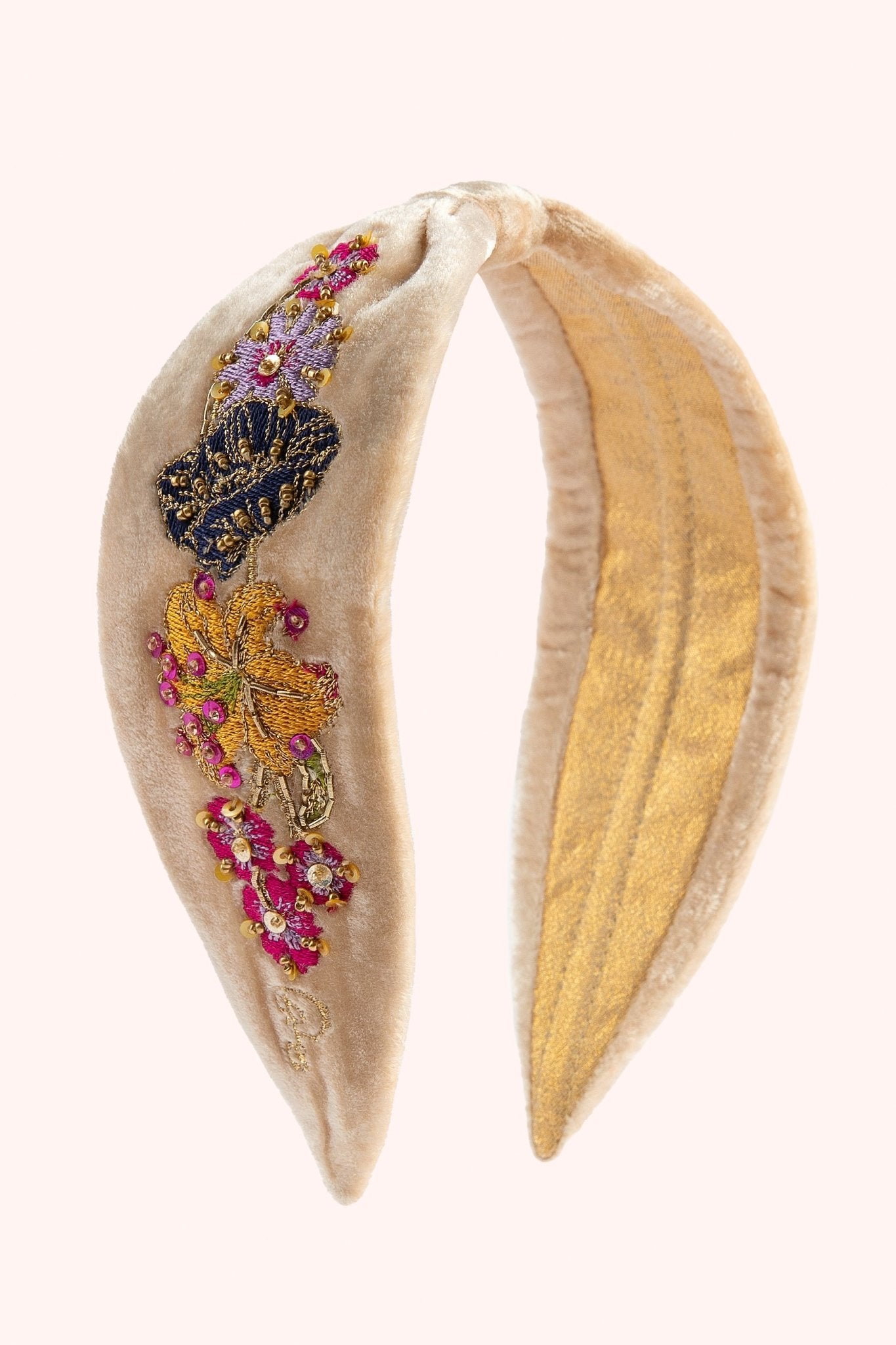 Powder Velvet Headband