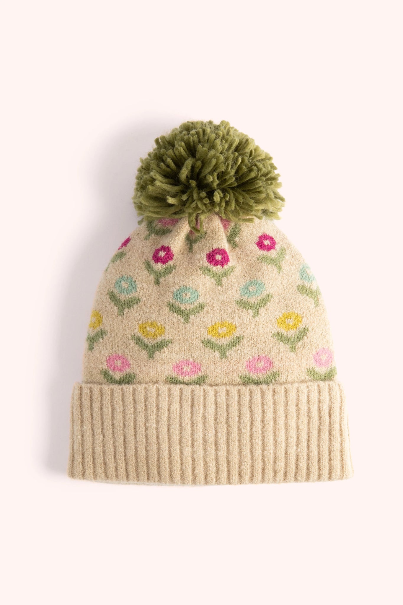 PowderPowder Willow Ditsy Flower Pompom HatAccessories - Blue Water Clothing