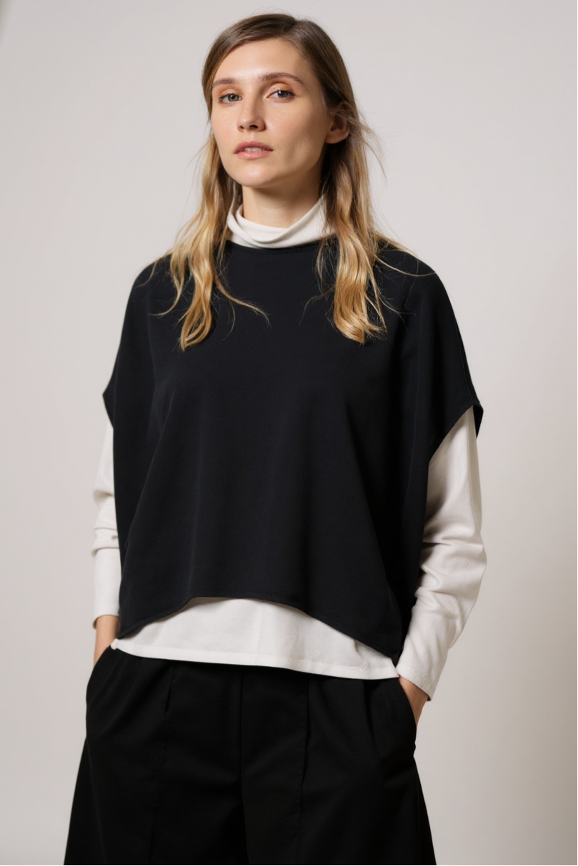 Modula Boxy Top Military Green