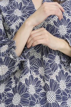 Pulz JeansPulz Jeans PZADELE BlouseTopsDark Saphire - Blue Water Clothing