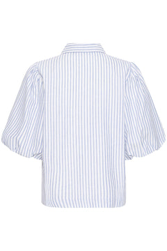 Pulz JeansPulz Jeans PZAUDREY ShirtTopsCloud Dancer - Blue Water Clothing