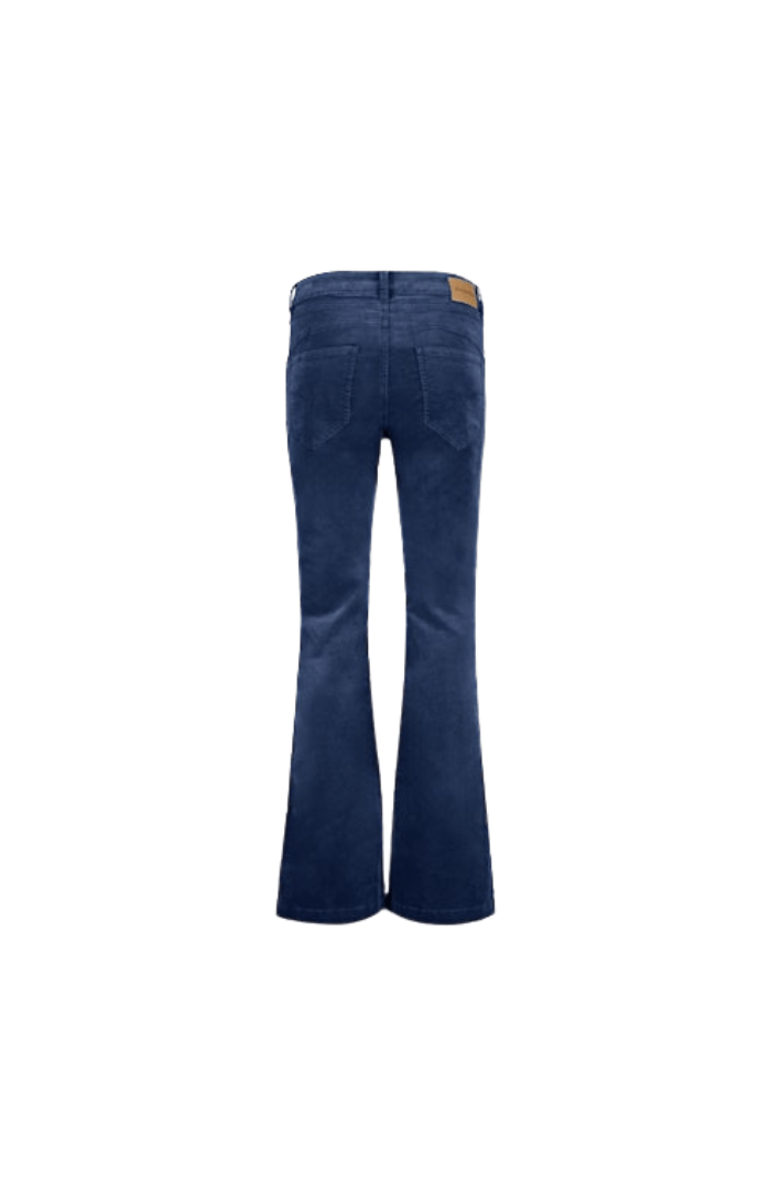 Red Button Bibette Velvet Trouser - Blue Water Clothing
