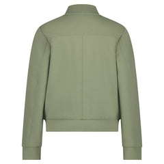 Red Button Bomber Jacket Scuba - Blue Water Clothing