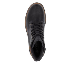 RiekerRieker 72617 - 00 Black Ladies BootsFootwearBlack - Blue Water Clothing