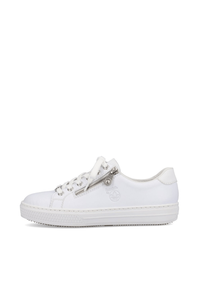 RiekerRieker L59L1 TrainerFootwearWhite - Blue Water Clothing