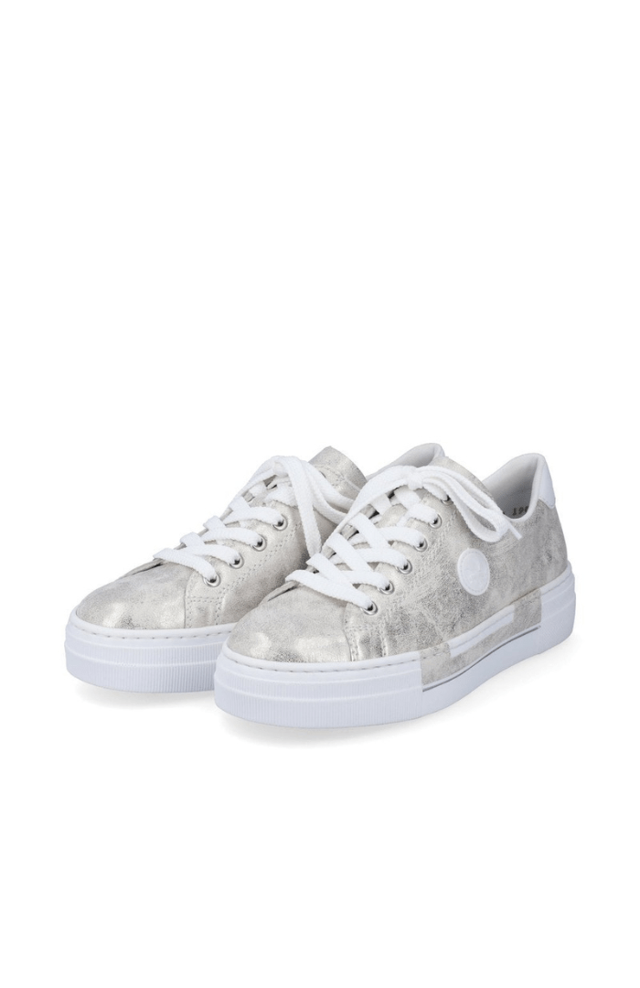 RiekerRieker N49W1 - 90 TrainerFootwearBeige - Blue Water Clothing