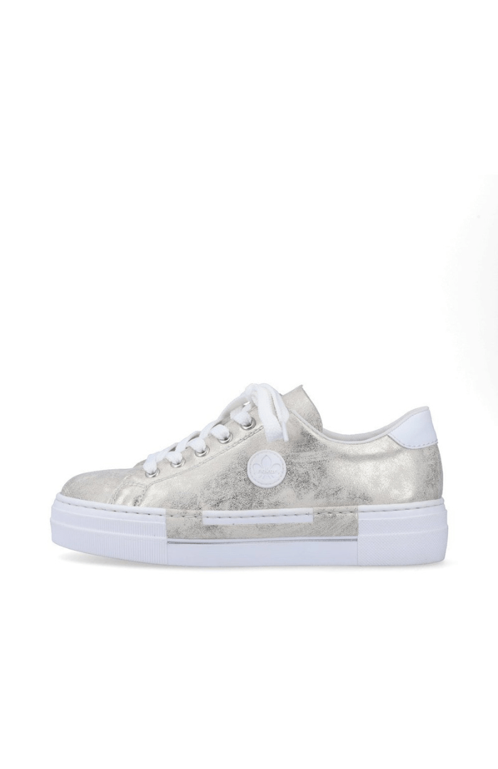RiekerRieker N49W1 - 90 TrainerFootwearBeige - Blue Water Clothing