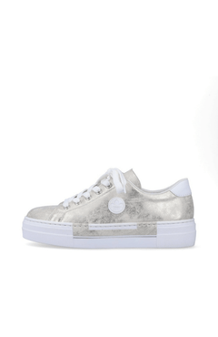 RiekerRieker N49W1 - 90 TrainerFootwearBeige - Blue Water Clothing