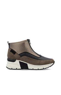 Rieker N6352 - 25 Metalic Ladies Boots - Blue Water Clothing