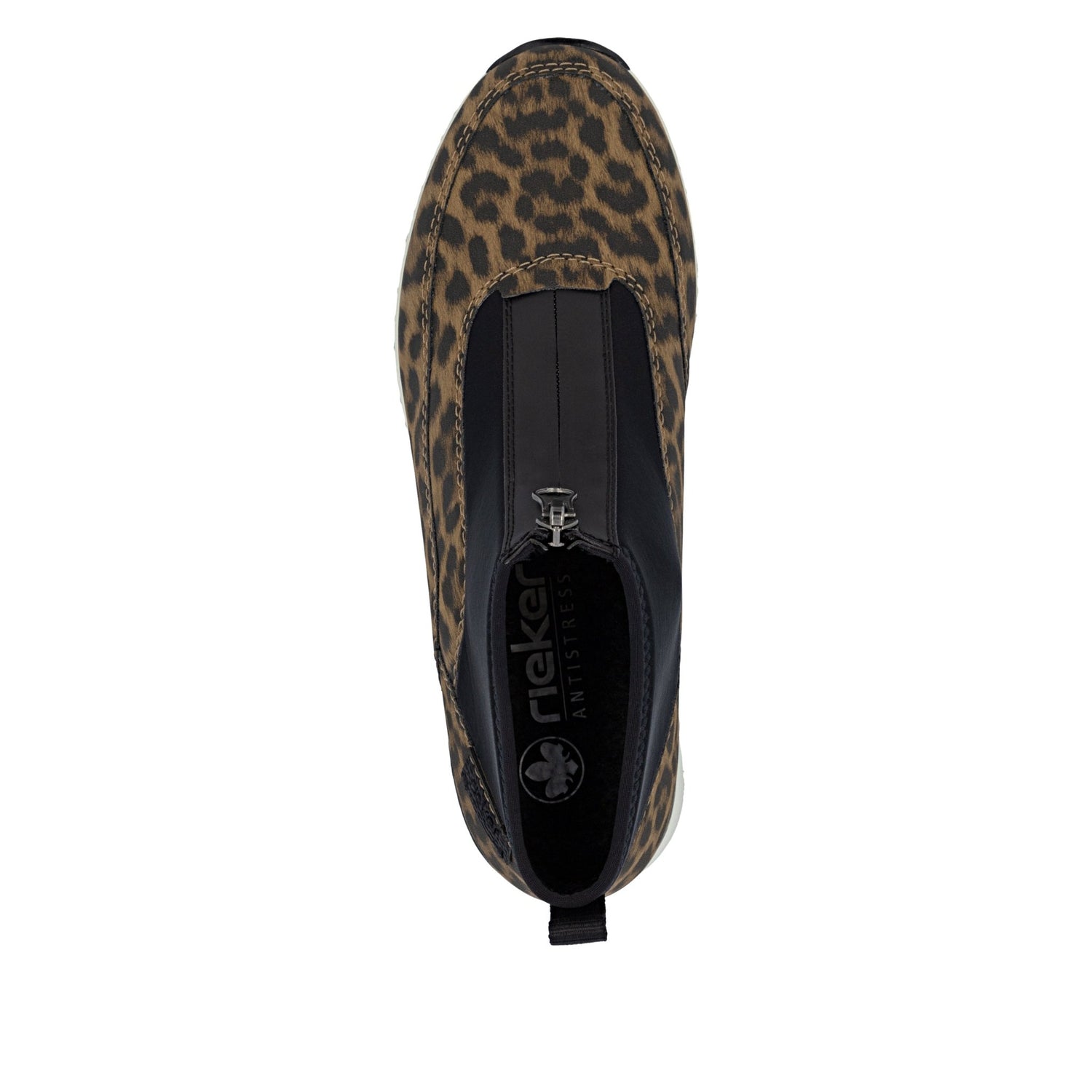 RiekerRieker N9352 - 90 Leopard Print BootsClothingLeopard - Blue Water Clothing