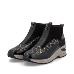 RiekerRieker N9362 - 00 Leopard Print BootsClothingLeopard - Blue Water Clothing
