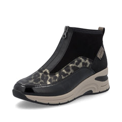 RiekerRieker N9362 - 00 Leopard Print BootsClothingLeopard - Blue Water Clothing