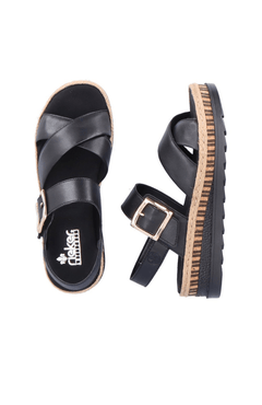 Rieker V7951 Ladies Sandals - Blue Water Clothing
