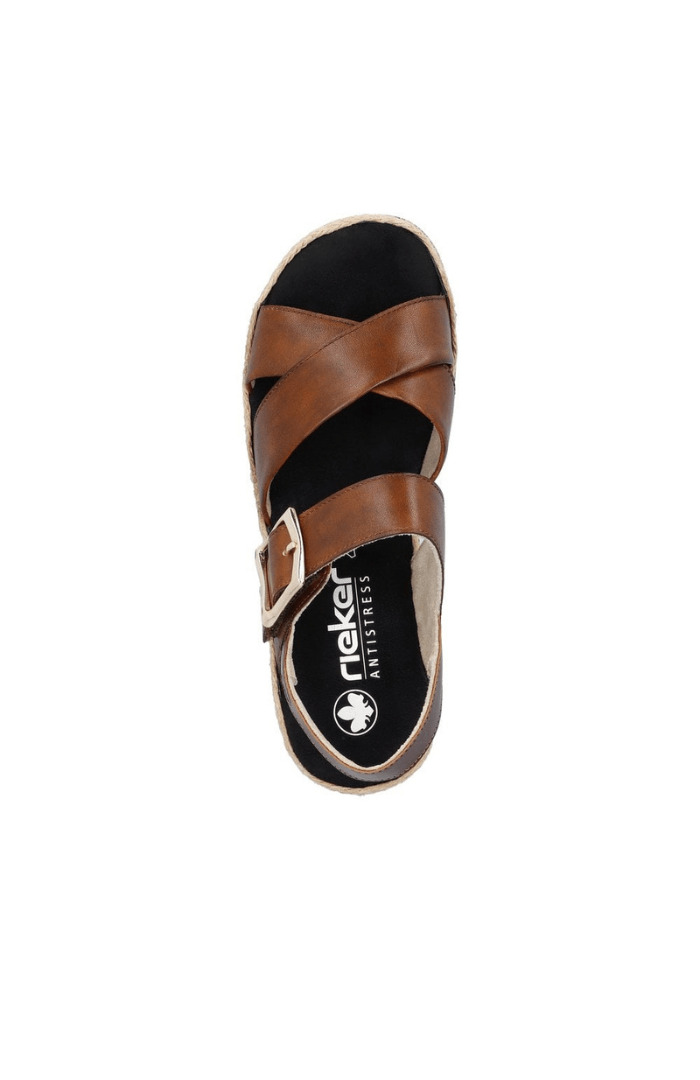Rieker V7951 Ladies Sandals - Blue Water Clothing