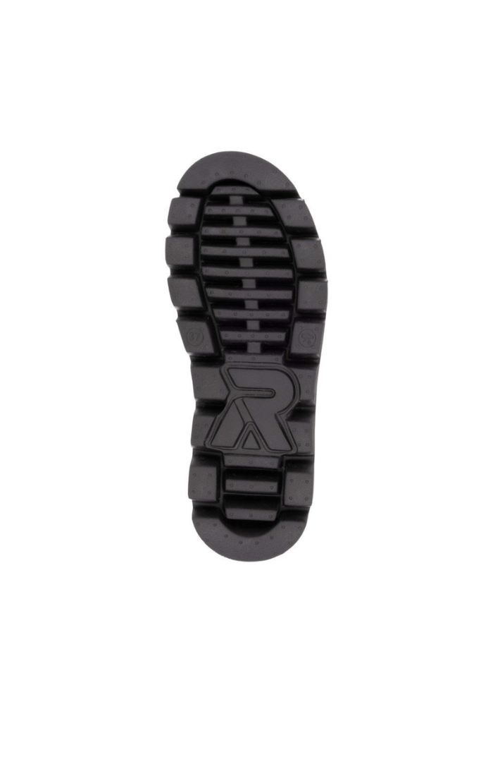 Rieker Wool Lined Boots Black - Blue Water Clothing