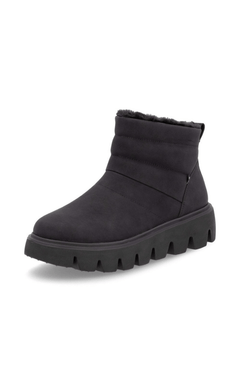 Rieker Wool Lined Boots Black - Blue Water Clothing