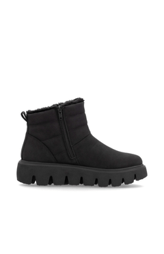 Rieker Wool Lined Boots Black - Blue Water Clothing