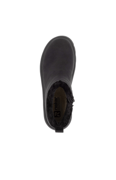 Rieker Wool Lined Boots Black - Blue Water Clothing