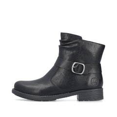 RiekerRieker 79462 - 00 Buckle Boot BlackFootwearBlack - Blue Water Clothing