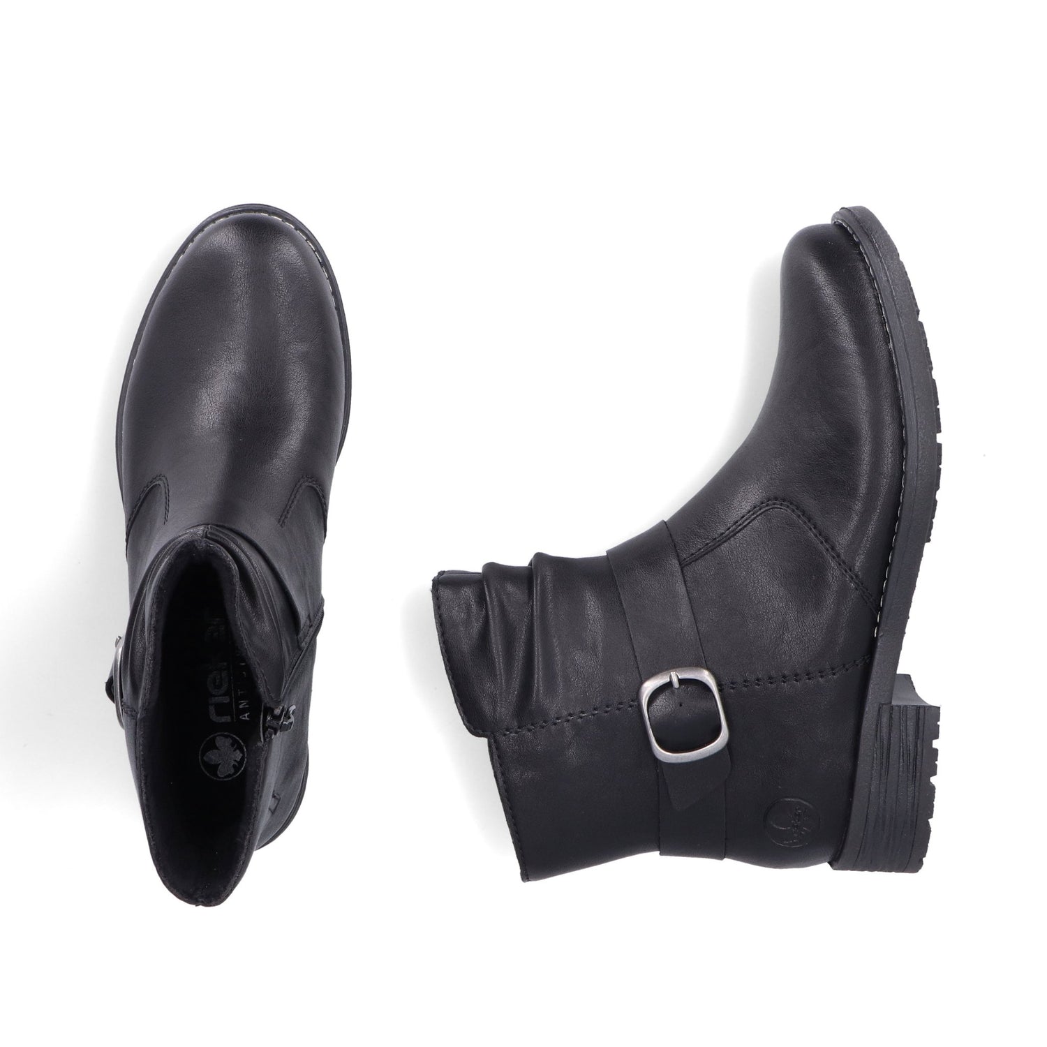 RiekerRieker 79462 - 00 Buckle Boot BlackFootwearBlack - Blue Water Clothing