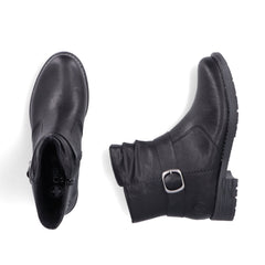 RiekerRieker 79462 - 00 Buckle Boot BlackFootwearBlack - Blue Water Clothing