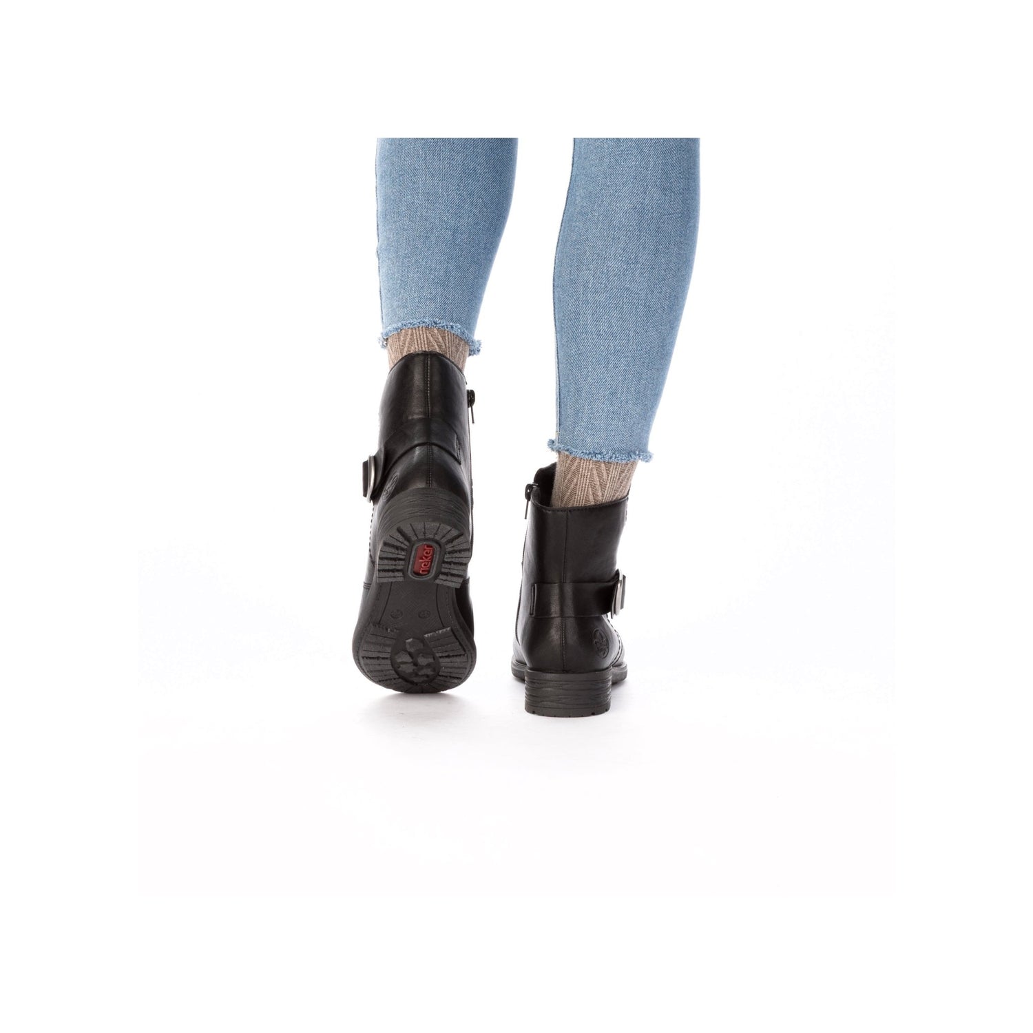 RiekerRieker 79462 - 00 Buckle Boot BlackFootwearBlack - Blue Water Clothing