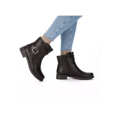 RiekerRieker 79462 - 00 Buckle Boot BlackFootwearBlack - Blue Water Clothing
