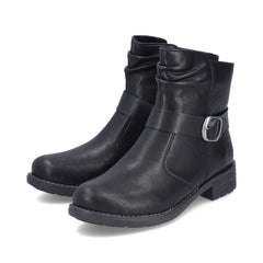 RiekerRieker 79462 - 00 Buckle Boot BlackFootwearBlack - Blue Water Clothing
