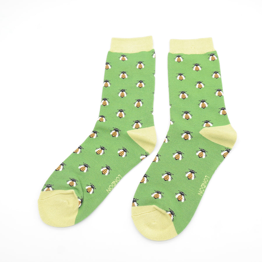 Honey Bees Bamboo Socks