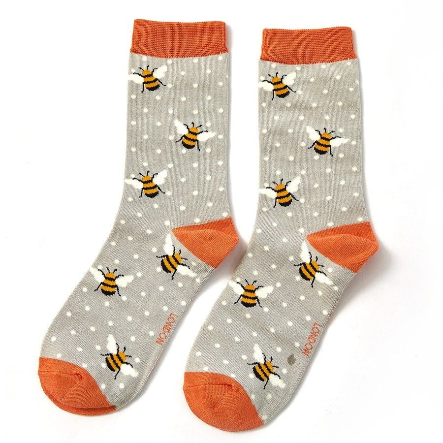 Bumble Bees Bamboo Socks