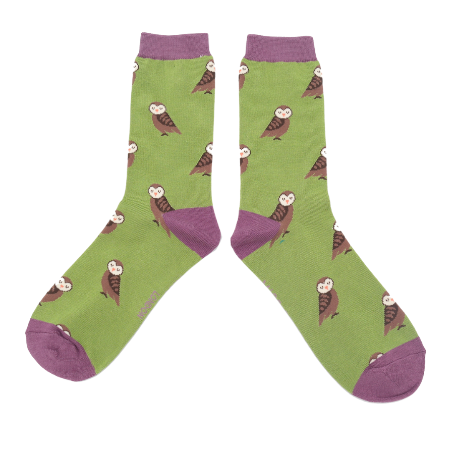 Cute Owl Bamboo Socks