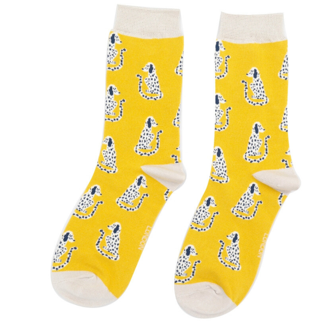 Sitting Dogs Bamboo Socks