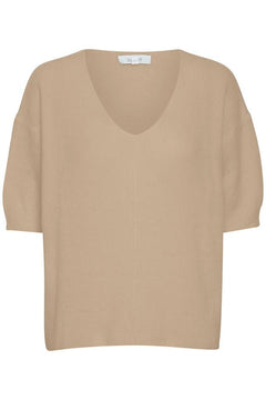 Sorbet Alpaca Knit Blouse - Blue Water Clothing
