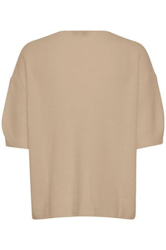 Sorbet Alpaca Knit Blouse - Blue Water Clothing