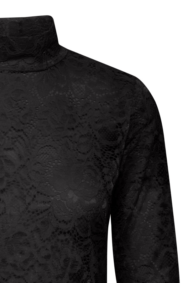 Sorbet Lacera Lace Blouse - Blue Water Clothing