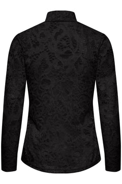 Sorbet Lacera Lace Blouse - Blue Water Clothing