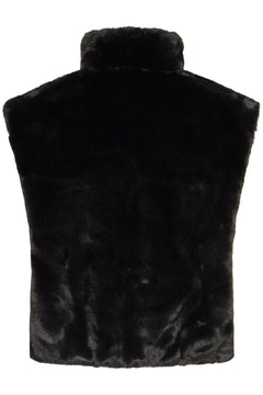 Sorbet Sbbine Faux Fur Waistcoat - Blue Water Clothing