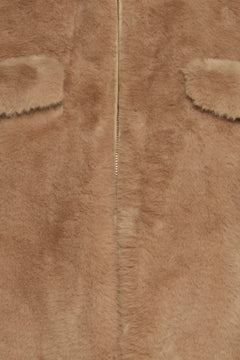 Sorbet Sbbine Faux Fur Waistcoat - Blue Water Clothing