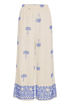 SorbetSorbet SBPalmy TrouserClothingPalace Blue - Blue Water Clothing
