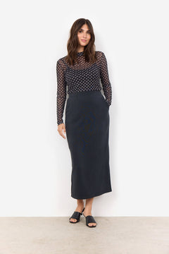 Soya ConceptSoya Concept Alda AOP 52 TopTopsBlack - Blue Water Clothing