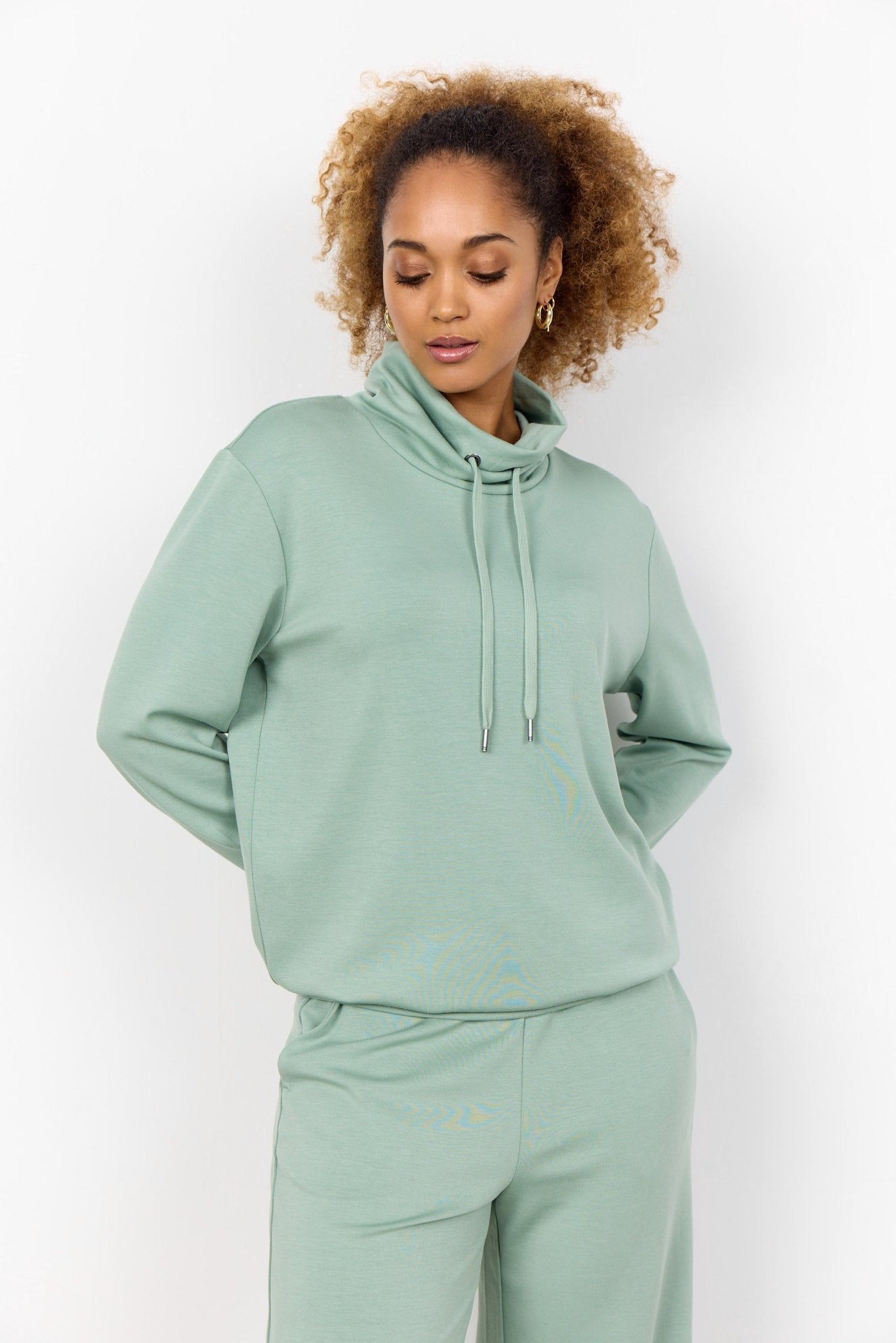 Soya Concept Banu 125 Sweatshirt - Blue Water Clothing