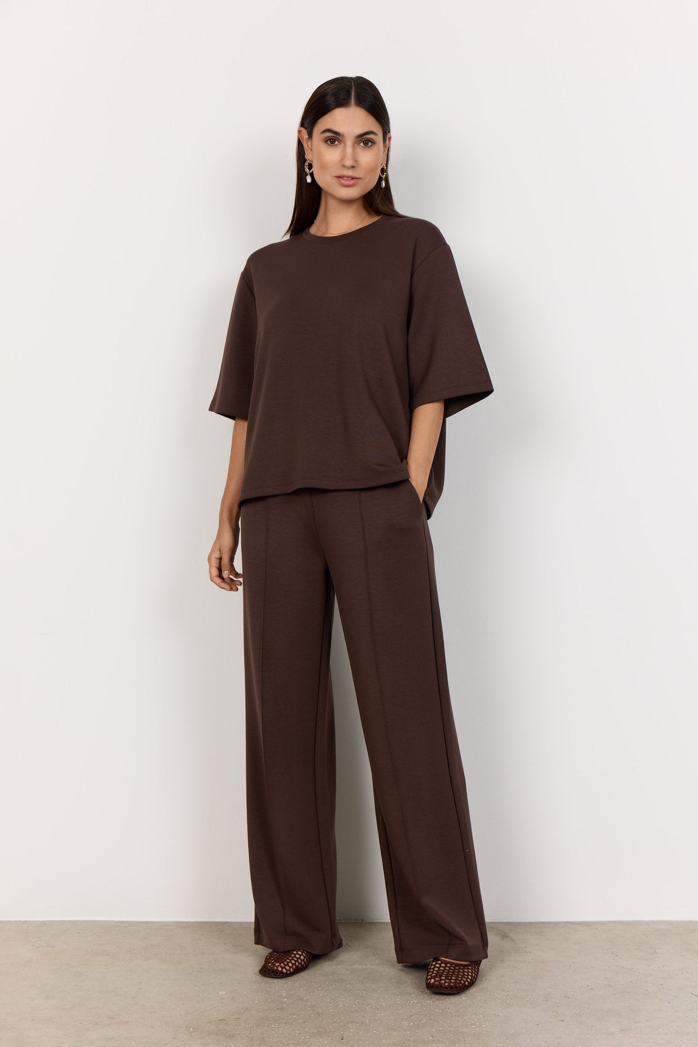 Soya ConceptSoya Concept Banu 231 T-ShirtClothingChocolate - Blue Water Clothing