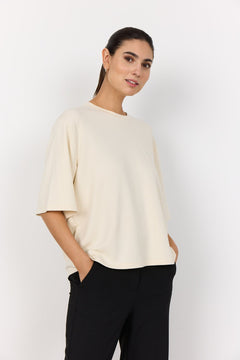 Soya ConceptSoya Concept Banu 231 T-ShirtClothingCream - Blue Water Clothing