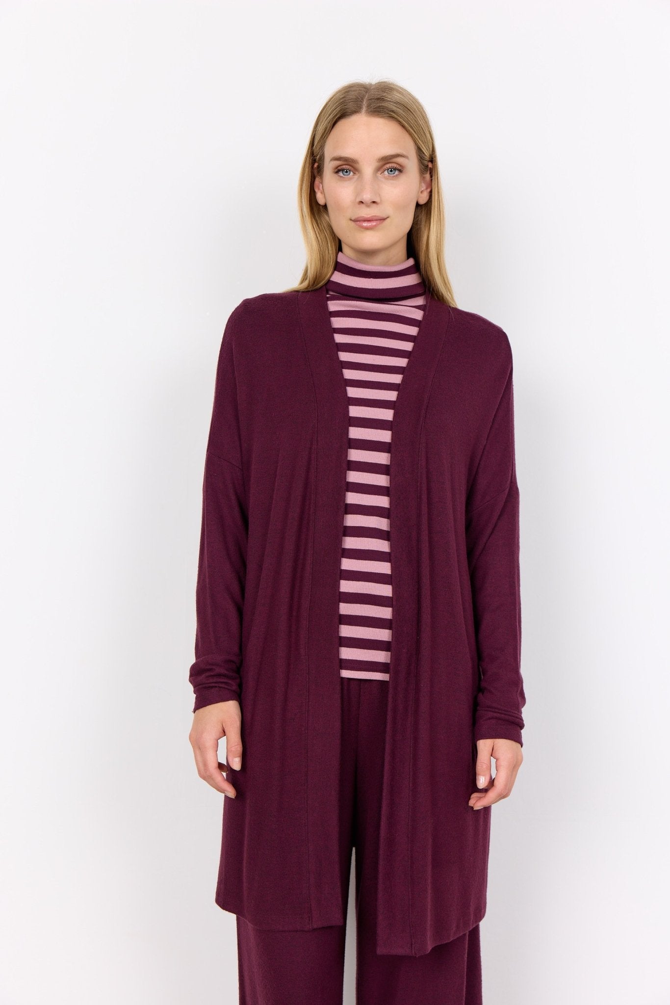 Soya Concept Biara 2 Cardigan - Blue Water Clothing