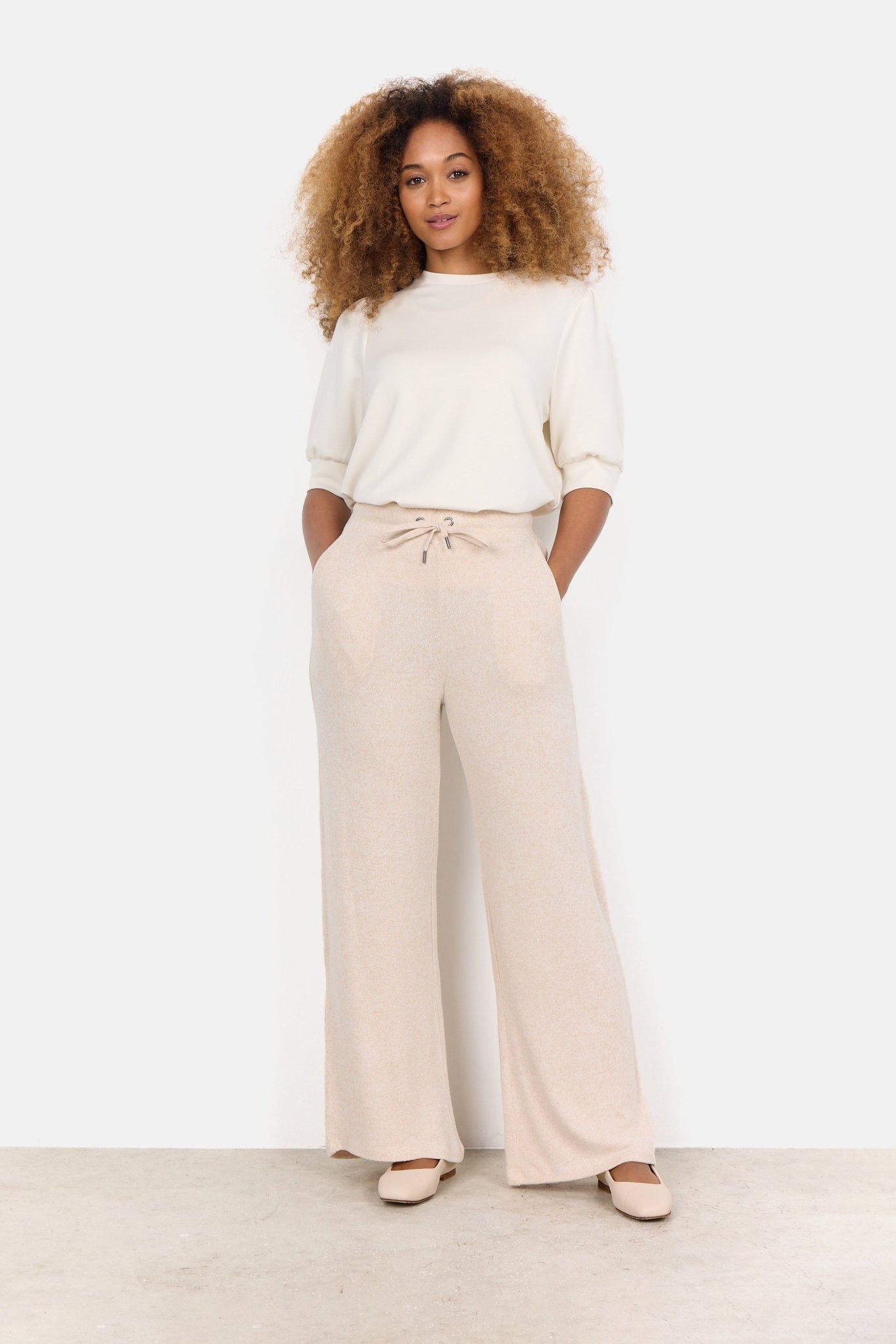Soya Concept Biara 74 Lounge Pant - Blue Water Clothing